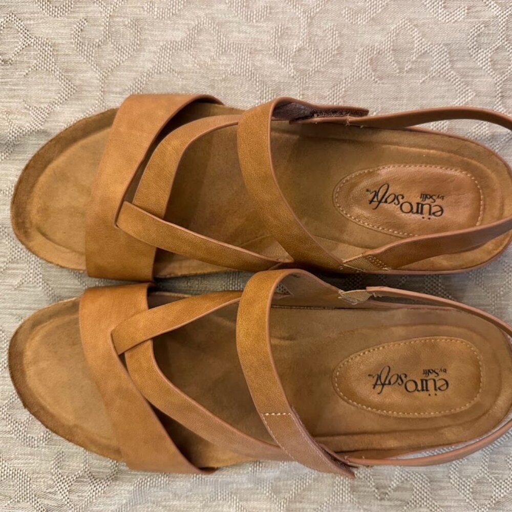 Eurosoft Gianetta Ankle Strap Sandals, size 10M